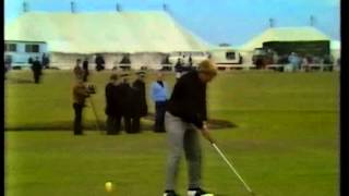 Jack Nicklaus drives 360+ yards at the 18th  St Andrews Playoff 1970