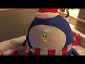 christmas inflatable decorating review 4 penguin with a scarf from holiday time walmart