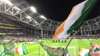 YBIG Ireland vs Germany WCQ - Amhran Na Bhfiann