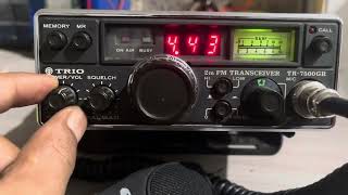 TR-7500GR Radio ORARI Jadul