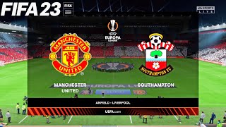 FIFA 23 | Manchester United vs Southampton - Europa League UEL - PS5 Full Gameplay