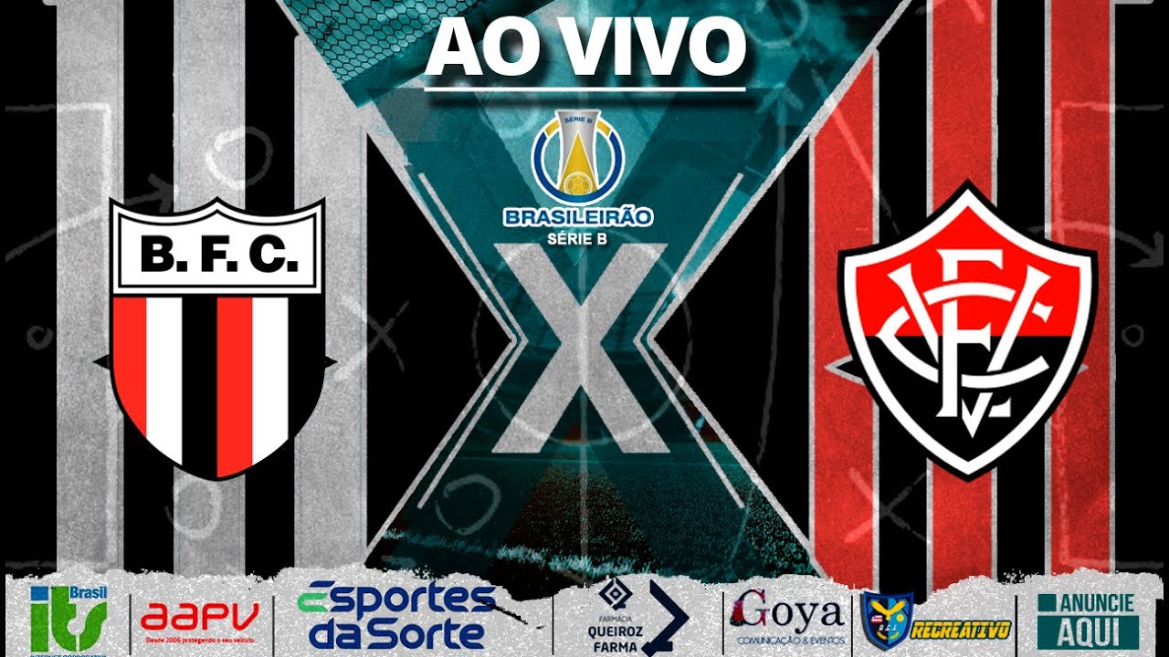 BOTAFOGO SP X VITÓRIA | TRANSMISSÃO AO VIVO | BRASILEIRÃO 2023 SÉRIE B ...