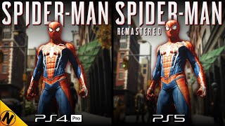 Spider-Man Remastered [PS5] vs Spider-Man [PS4] | Direct Comparison