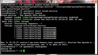 RHCSA 7, RHCE 7: HTTP/HTTPS: part 1