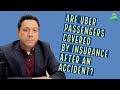 Are Uber Passengers Covered by Insurance? #shorts #uber #lyft #caraccidentlawyer