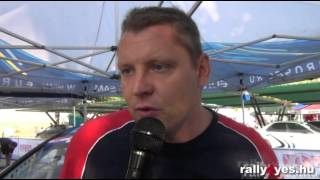 ERC Porec Rally - Bessenyei Zoltán interjú