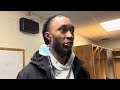 UNC Jae'Lyn Withers Post-Boston College Locker Room | Inside Carolina Interviews