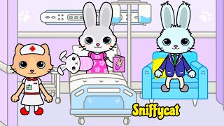 The New Baby | Sniffycat Animated Stories Songs and Nursery Rhymes for Kids | Yasa Pets