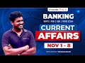 BANKING CURRENT AFFAIRS | IBPS, RBI, SBI, RRB CURRENT AFFAIRS | NOV 1-8| PRABHA