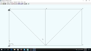 Design of truss using Analysis - Ανάλυση και Σχεδιασμός Δικτυώματος με το Analysis