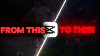 How To CREATE After Effects Glowing Text In CAPCUT!