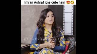 Sehar Khan talking about Imran Ashraf in her interview