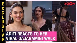 Aditi Rao Hydari BREAKS SILENCE on her VIRAL Gajagamini Walk in Heeramandi