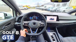 Volkswagen Golf 8 GTE 2021 Test Drive Review POV