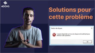 L'espace disponible sur le disque est insuffisant pour effectuer cette opération Windows 11/10