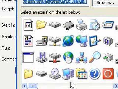 How To Change An Shortcut Icon On Your Desktop - YouTube
