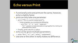 006 Echo vs Print Single vs Double Quotes | #PHP #Programming Training #Course