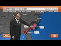 Tracking Tropical Storm Debby | Potential flooding impacts