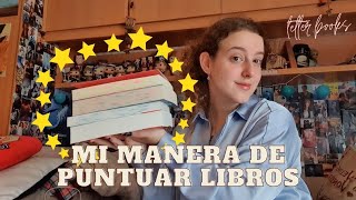 Mi manera de PUNTUAR LIBROS/ letterbooks