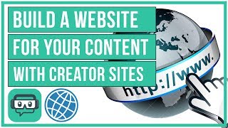 Streamlabs Creator Sites - How To Build A Website For Your Twitch and YouTube Channel