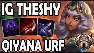 THESHY plays QIYANA in URF [ Multiple One Shots ] 44 KILLS / 19 Minutes