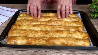 I don't buy puff pastry from the store anymore! Easy and delicious recipe