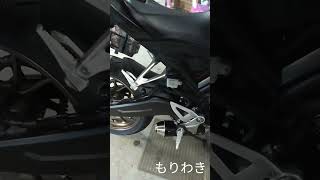 CB125R(JC91)純正とモリワキ音量比較