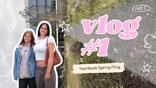 Vlog #1 - Yearbook Spring fling