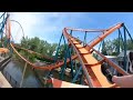 rougarou crazy floorless roller coaster 4k pov cedar point ohio no copyright