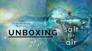 Best Unboxing Ever - Self Published Novel proof copy from createspace- Salt for Air by M. C. Frank