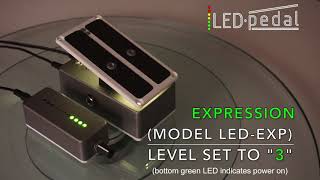 LEDpedal expression and volume pedals