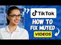 How To Fix TikTok Sound Removed / Muted (2024) Updated)