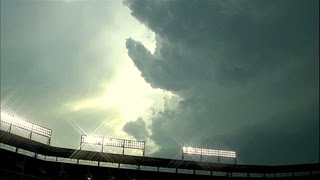 Violent Storm Delays Rangers and White Sox