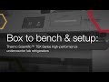 Box to bench & setup: Thermo Scientific ™ TSX Series high-performance undercounter lab refrigerators