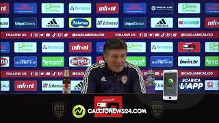Conferenza stampa Mazzarri pre Cagliari-Torino: “Strootman out. Torino esperienza importante per me”