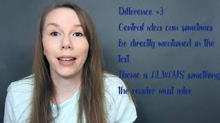 Central Idea Versus Theme