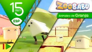 Zoobabu | Colección 06 (Animales de Granja) | Episodios completos para niños | 15 minutos