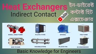 ইন-ডাইরেক্ট কন্টাক্ট হিট এক্সচেঞ্জার Indirect_Contact_Heat_Exchangers #basic_knowledge_for_engineers