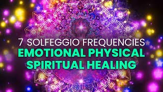 Solfeggio Frequencies Healing: Pure Music with Emotional Healing Frequency