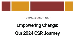 Empowering Change: Our 2024 CSR Journey