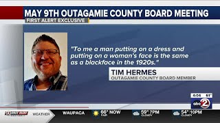 Recording of controversial comments from Outagamie County Supervisor released