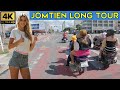 Long Tour in Sunny Day at Jomtien   2024 October Pattaya Thailand