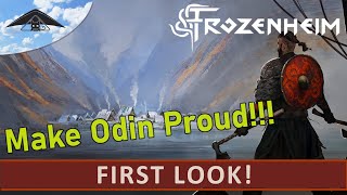 Frozenheim First Look [ Norse RTS City Builder ]