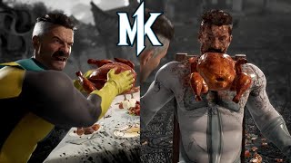 Happy Thanksgiving to Omni Man Mortal Kombat 1 (Thanksgiving Fatality)