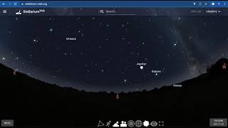 Introduction à Stellarium Web