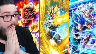 Dokkan Battle REACTION REVEAL 10° ANNIVERSARIO! LR Super Vegito, LR Goku SSJ4 e LR SSBE Vegeta!!