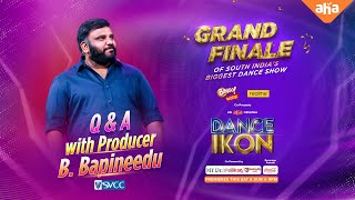 Producer Bapineedu garu (SVCC) | GRAND FINALE | Dance IKON | Ohmkar | ahaVideoIN