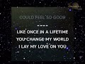 i lay my love on you westlife karaoke version