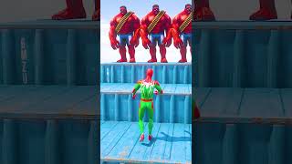 GTA 5 Epic Water Ragdolls | Spider-Man Jumps / Fails ep.184 #shorts