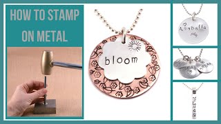 Stamping on Metal Part 1